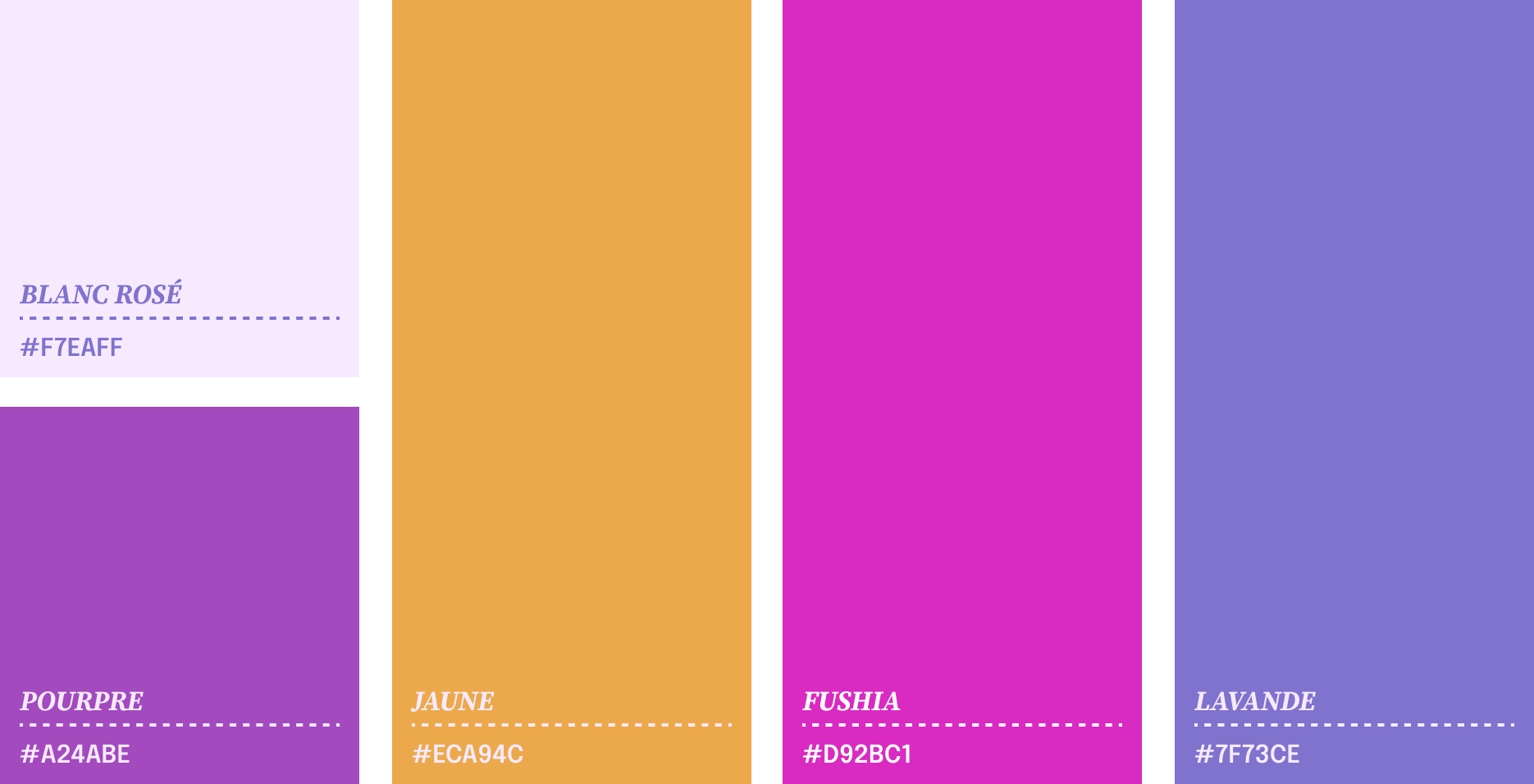 Palette de couleurs de bloom